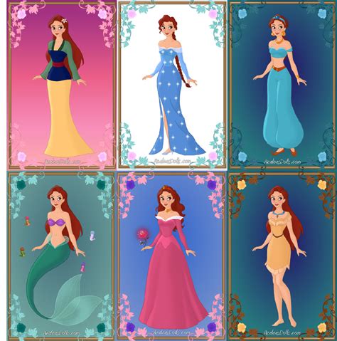 Jeanette As Disney Princesses 2 By Magicmovienerd On Deviantart