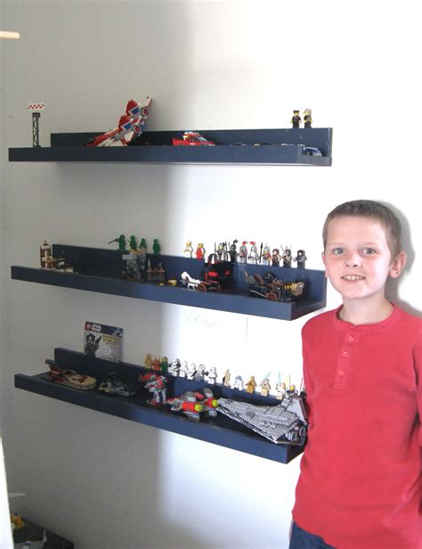 shelving ideas to display legos made these to create display space for my son s lego creations