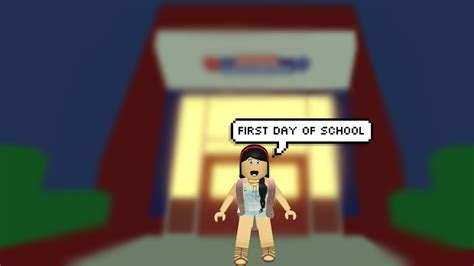 My First Day Of Robloxian High School Roblox Roleplay Robloxian