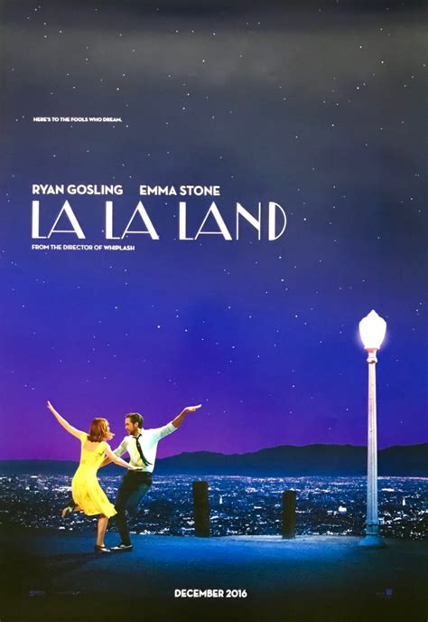 Winner of 6 academy awards! Original La La Land Movie Poster - Original Poster