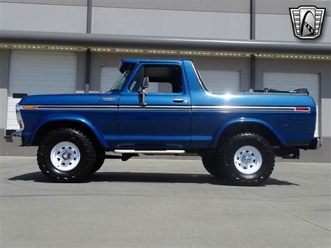 1979 Ford Bronco Blue Ford Daily Trucks