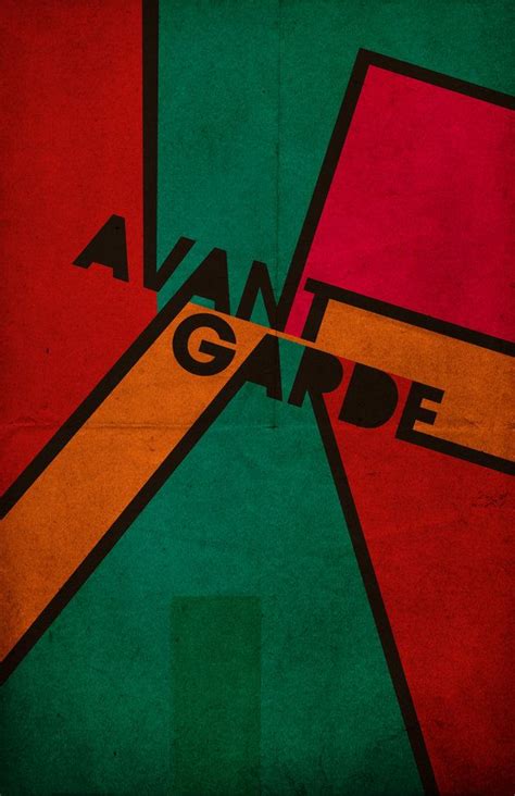 Avant Garde | Graphic art, Graphic design, Graphic