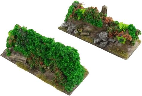Buy War World Gaming Battle Bocage Short Straight Sections X 2 28mm
