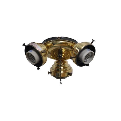 I am replacing a light fixture with a ceiling fan. Air Cool Sinclair 44 in. Flemish Brass Ceiling Fan ...