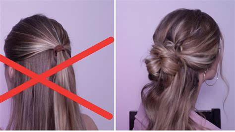 Easy Boho Half Up Hairstyle Tutorial Quick And Easy Everyday Hairstyle