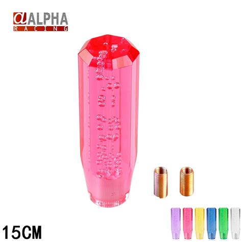 Alpha Racing 15cm Bubble Dildo Shift Gear Knob Without Light For