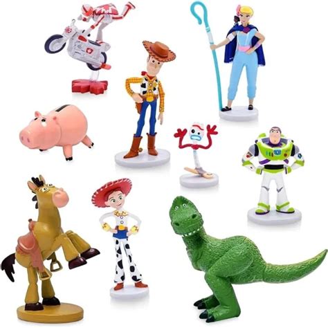 Disney Toy Story Figurine Set 9 Mini Figures Cake Toppers Collector
