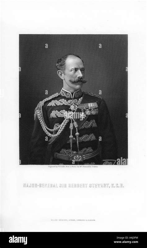 Sir Herbert Stewart British Soldier 1893artist W Roffe Stock