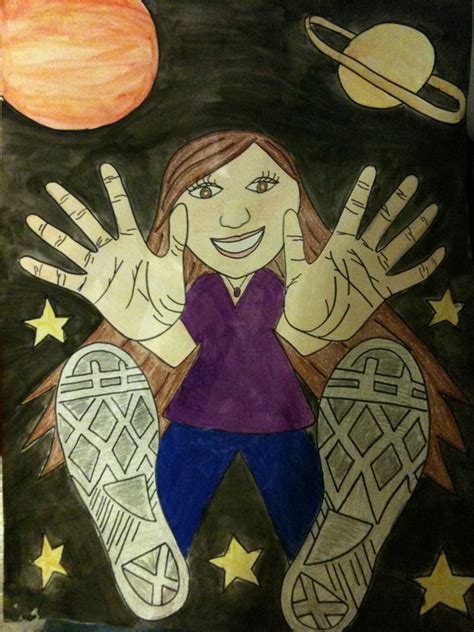 Falling Into Outer Space Lesson Plan Ms Davis Art Resources