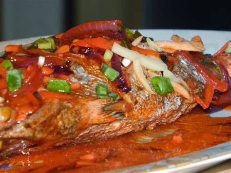 Sweet and sour fish is a very common dish served at home and at the restaurants. Pinoy Recipes: Escabeche Recipe (Sweet and Sour Fish)