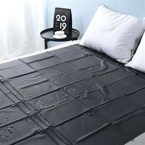 Waterproof Sex Bed Sheets Push Oil Massage Flirt Sheets Made In Pvc