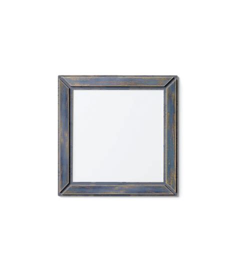 Square Shabby Wooden Frame Mockup Top View Mockup Store Creatoom