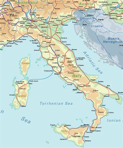 Italian Rail Map System