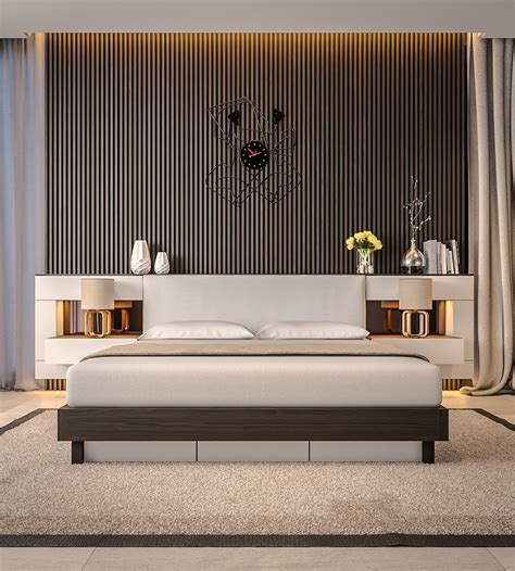 Modern Bedroom Ideas With Wooden Scheme Design Bring Out A Trendy Layout