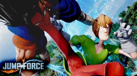 Jump Force Shaggy [mod] With Voice And Transformations Shaggy Vs Vegito Mod Gameplay Youtube