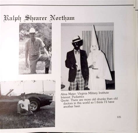 Virginia Gov Ralph Northam Admits He Was In 1984 Yearbook Photo