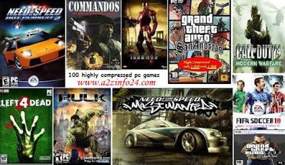 Highly compressed pc games less than 500 mb, all these are my favorite ones. Highly Compressed top PC Games [Free Download Now ...