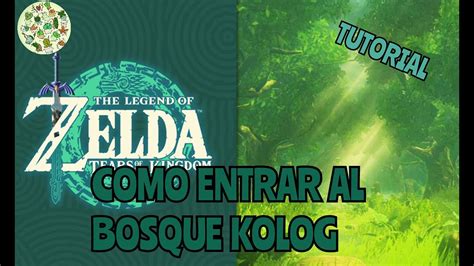 Como Llegar Al Bosque Kolog The Legend Of Zelda Tears Of The Kingdom