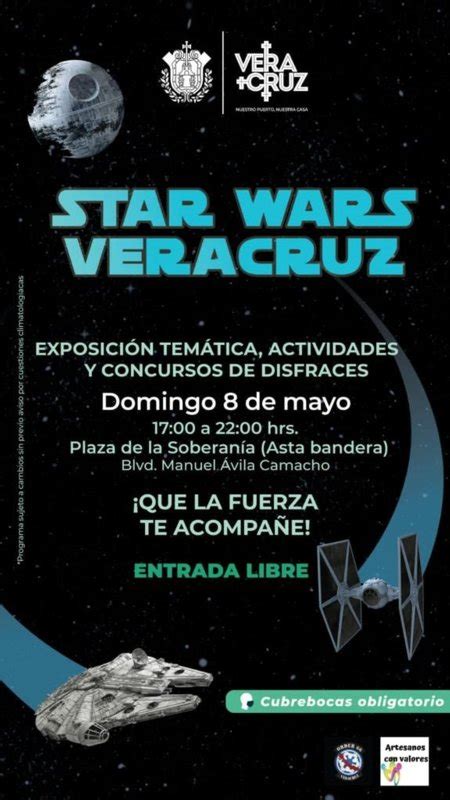 ¡habrá Exposición Y Concurso De Disfraces De Star Wars En Veracruz
