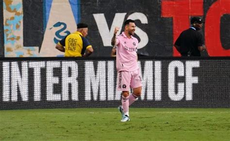 Lionel Messi Incar Gelar Juara Pertama Dengan Inter Miami Di Final Piala Liga Berita Satujuang