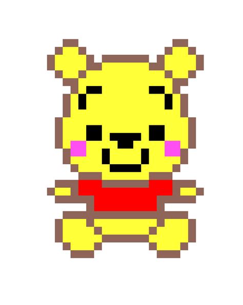 Winnie The Pooh Pixel Art Maker
