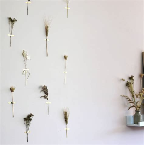 Diy Dried Flower Wall Decor Craft Kit By Sun And Day