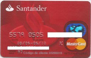 Bankpasje Santander Internacional Banco Santander MexicoCol MX MC