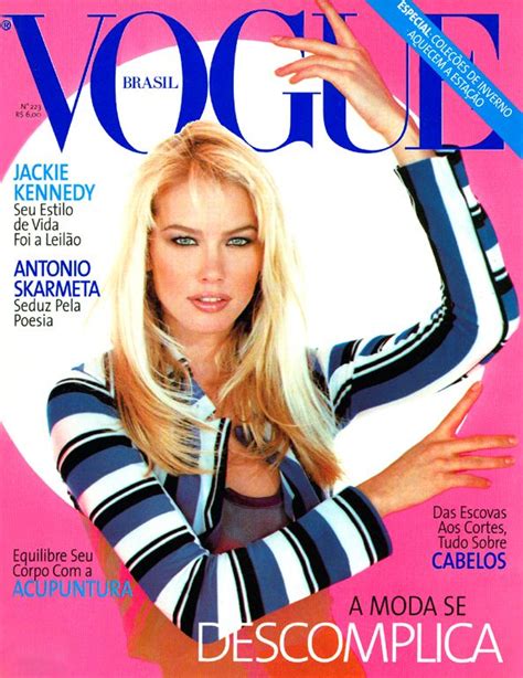 Vogue Brasil Nº 223 May 1996 Valeria Mazza Vogue Brazil Vogue