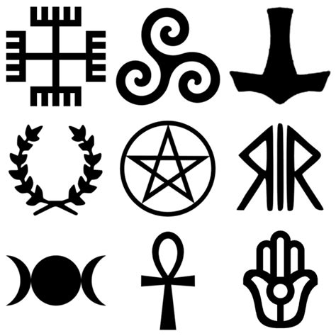 Filepagan Religions Symbolspng Wikimedia Commons
