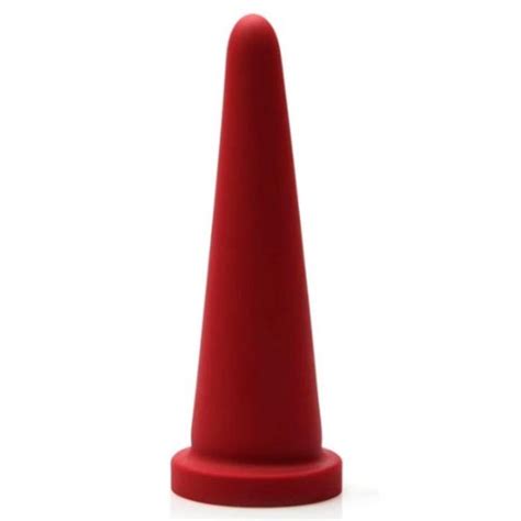 tantus small cone red sex toys at adult empire