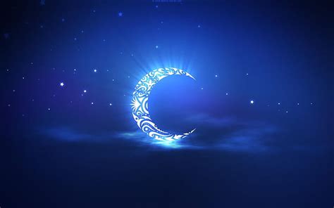 Crescent Moon Desktop Wallpaper
