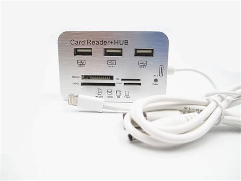 Apple does sell optional connection kits that supports sd cards, though these have limited functionality. Camera Connection Kit USB SD Card Reader+HUB For iPad Mini ...