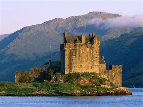 Hdmax Eilean Donan Castle Near Dornie Scotland Tapety Kraje Hd