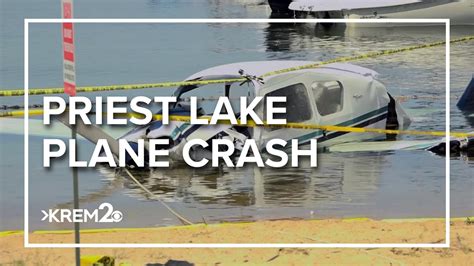 Plane Crashes Into Beach Near Cavanaugh Bay At Priest Lake