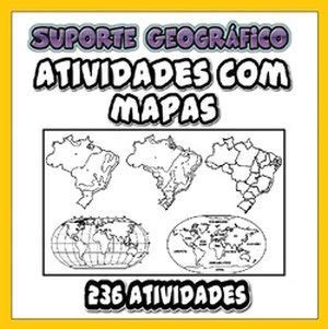 Atividade Com Mapa E Cruzadinha Brasil Capitais Em