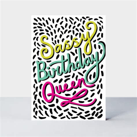 Party Camel Birthday Sassy Birthday Queen Card