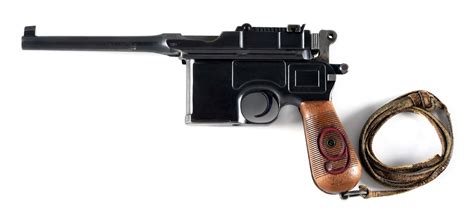 Lot Detail C Mauser C96 Red 9 Semi Automatic Pistol With Stock
