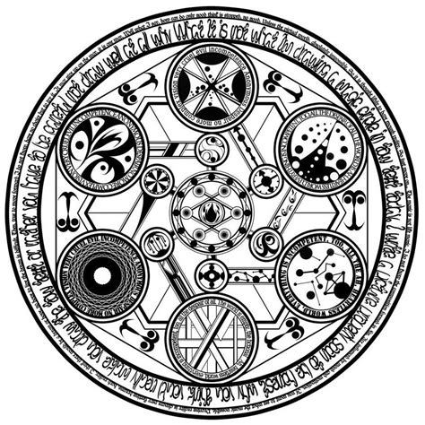 Magic Circle 1 By Nnao On Deviantart Magic Circle Magic Symbols
