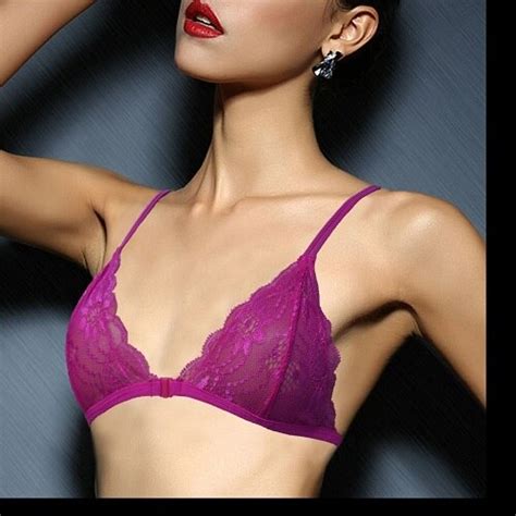 Vogue Secret New Sexy Lingerie Bra Mesh Thin Lace Brassiere Bralette