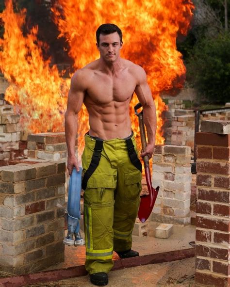 15 Sizzling Hot Pictures Of Australia’s Fittest Firefighters Hot Firemen Firefighter Men In