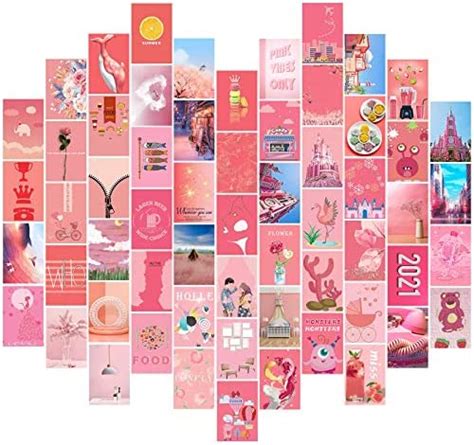 Buy Anime Aesthetic Wall Collage Kit 60 Pcs Anime Room Decor 42x62