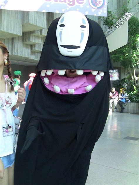 No Face Cosplay By Ligerzerolindsey No Face Costume Spirited Away Costume Cosplay Costumes