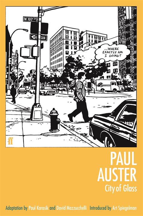 City Of Glass Graphic Novel By Paul Auster Graphic Novels Faber