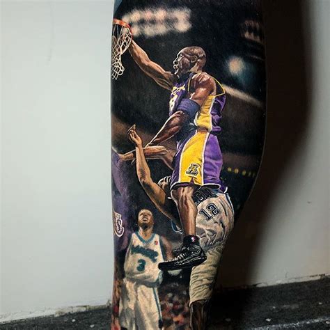 Tattoo, tattoos, tribal tattoos, celtic tattoos, tattoo designs, cross tattoos,. Kobe Bryant's Dunk On Dwight Howard Gets Immortalized In Tattoo Form : lakers