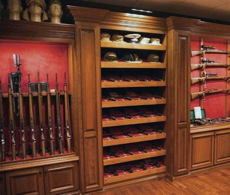 Tacticool gun storage and inspiration a gun collectors dream. Top 100 Best Gun Room Designs - Armories You'll Want To ...