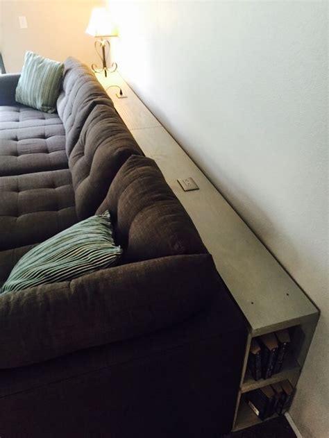 Behind Sofa Shelf Shelf Behind Couch Looks Like A Sofa Table