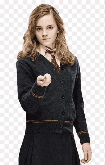 Hermione Granger Emma Watson Holding Wand Png Pngegg