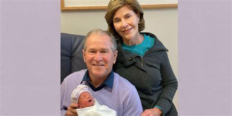 Laura Bush Shares How George W Bush Reacted To Granddaughter Being
