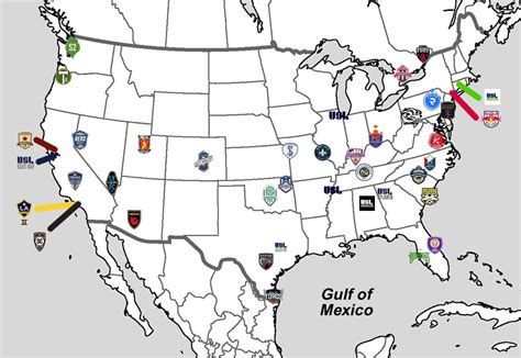 Updated Usl Map Following Recent Expansion Announcements Ruslpro
