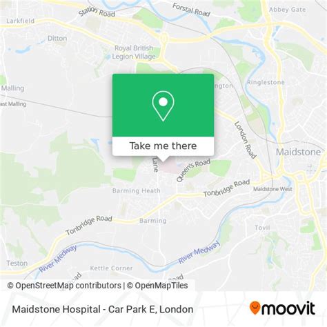 How To Get To Maidstone Hospital Car Park E By Bus Or Train